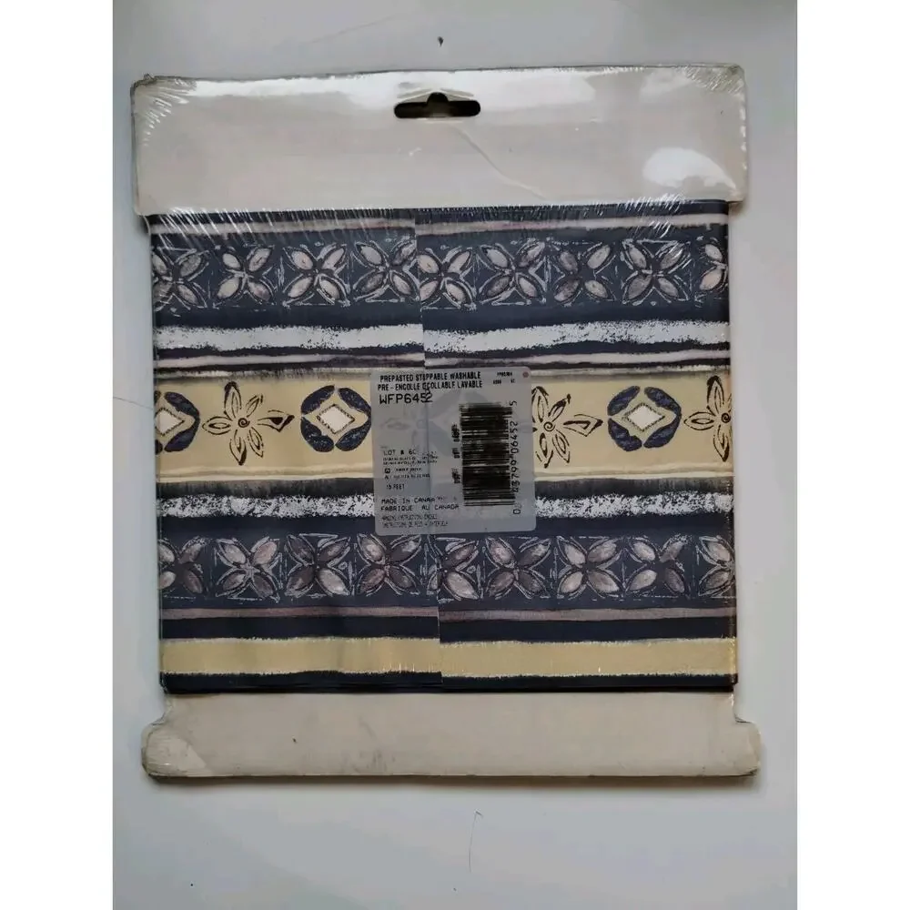 Lot of 4 Restore and Restyle Decorative Wall Border - Pre-pasted - 5 yds Each